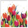 Guardanapo para Decoupage Ppd 33x33cm com 2 Unidades - Respingo de Tulipa