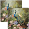 Guardanapo para Decoupage Ppd 33x33cm com 2 Unidades - Pavão na Selva