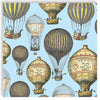 Guardanapo para Decoupage Ppd 33x33cm com 2 Unidades - Baloes de Ar Quente Vintage