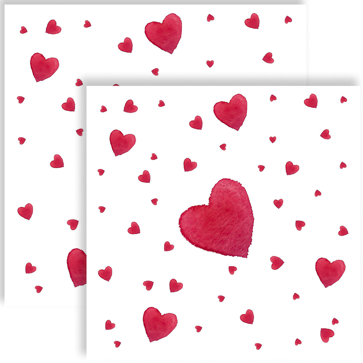 Guardanapo para Decoupage Ppd 33x33cm com 2 Unidades - Respingo de Amor