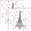 Guardanapo para Decoupage Ppd 33x33cm com 2 Unidades - Amor de Paris 