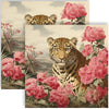 Guardanapo para Decoupage Ppd 33x33cm com 2 Unidades - Leopardo Vintage