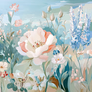 Guardanapo para Decoupage Ppd 33x33cm com 20 Unidades - Flores Leves