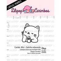 GATINHO RELAXANDO MINI