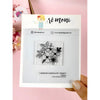 Kit Carimbos Decorativos M Floral 5 Scrapbook - Lilipop