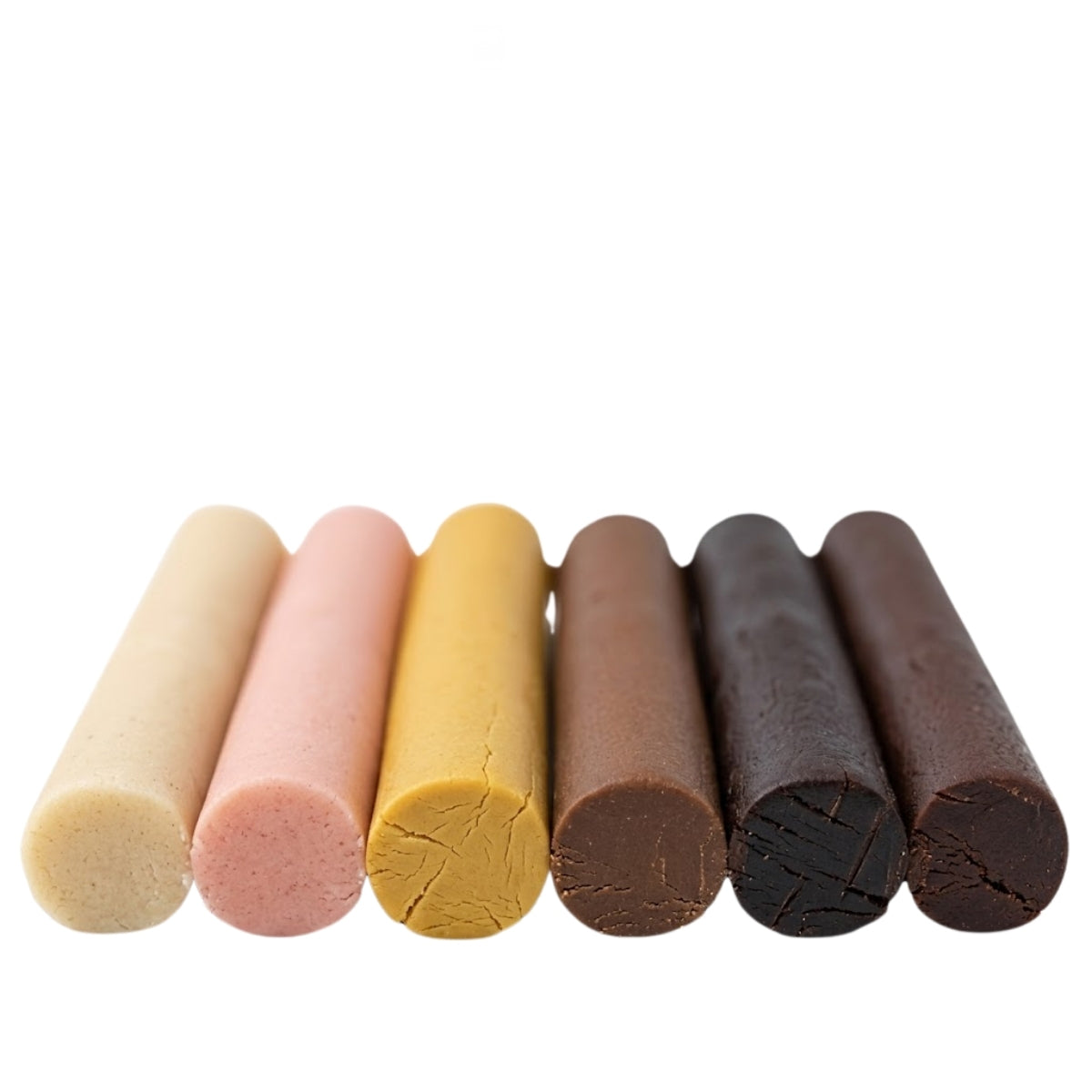 Estojo Massinha Soft para Modelar 90g com 6 Cores Tons Pele e Cabelo - Utiguti