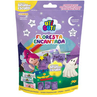 Estojo Massinha Soft para Modelar e Acessórios com 8 Peças Floresta Encantada - Utiguti