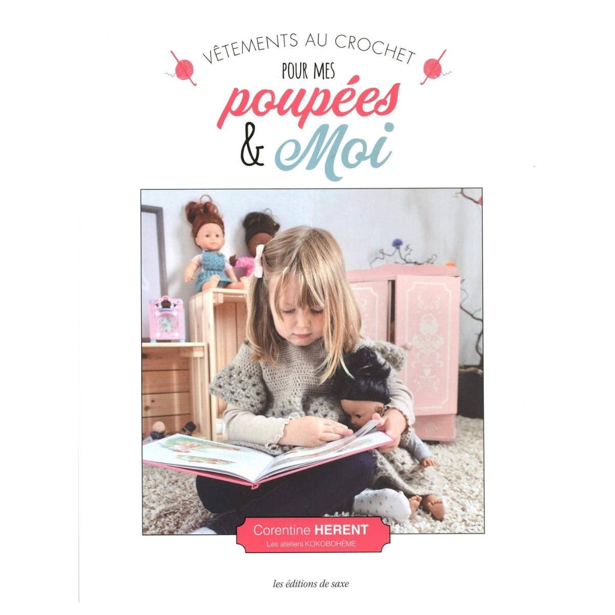 Livro Vêtements Au Crochet Pour Mes Poupées & Moi