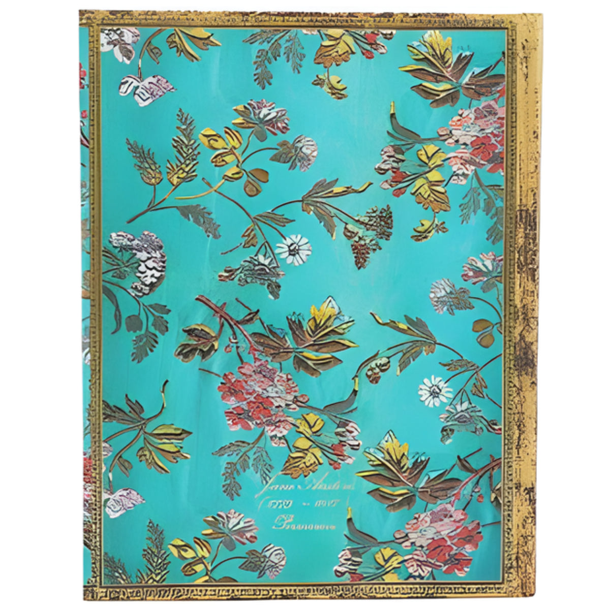 Caderno Paperblanks Jane Austen Persuasion Capa Dura Ultra 120g 18x23cm 144 Paginas sem Pauta