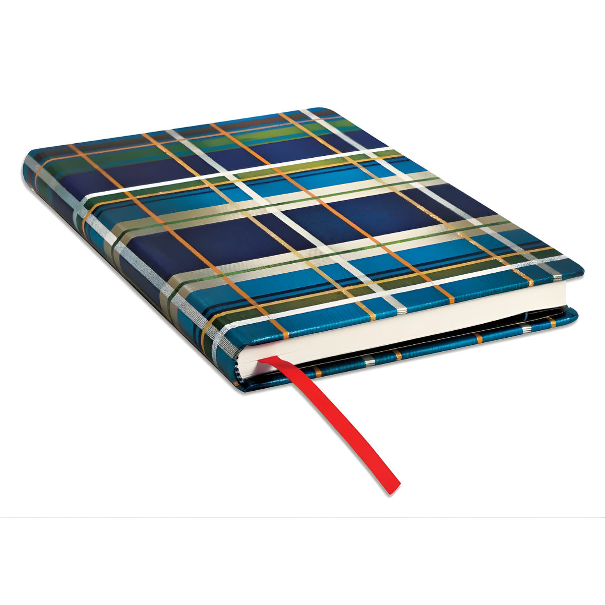Caderno Paperblanks Mad For Plaid Capa Dura Midi 120g 13x18cm 144 Paginas Pautado