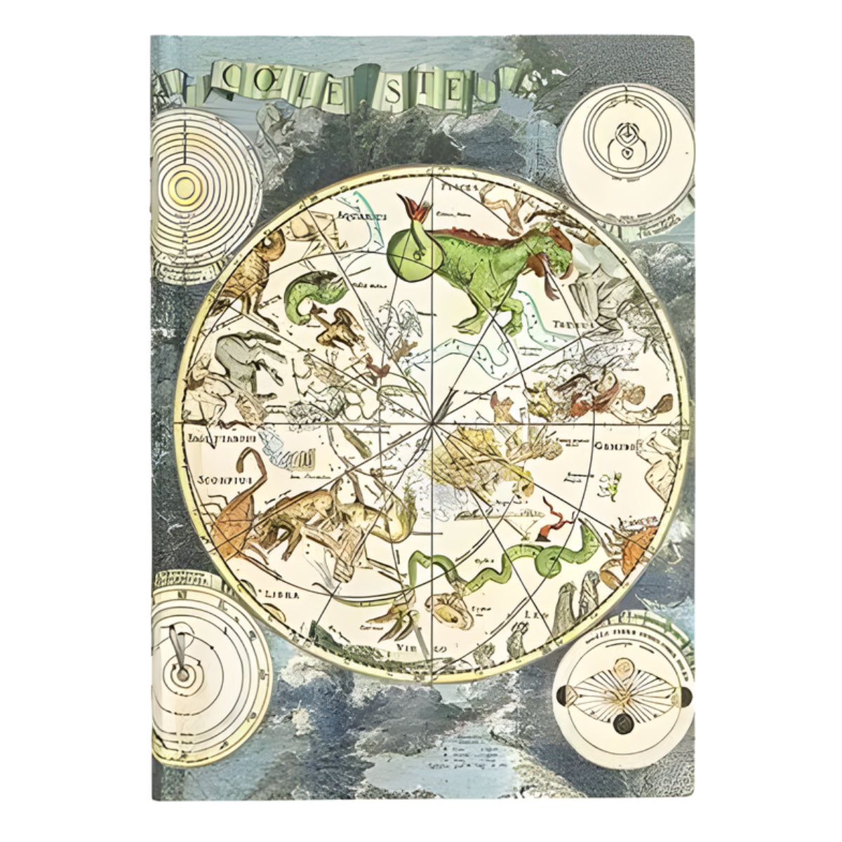 Caderno Paperblanks Flexis Celestial Midi 100g 13x18cm 176 Paginas Pautado