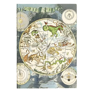Caderno Paperblanks Flexis Celestial Midi 100g 13x18cm 176 Paginas Pautado