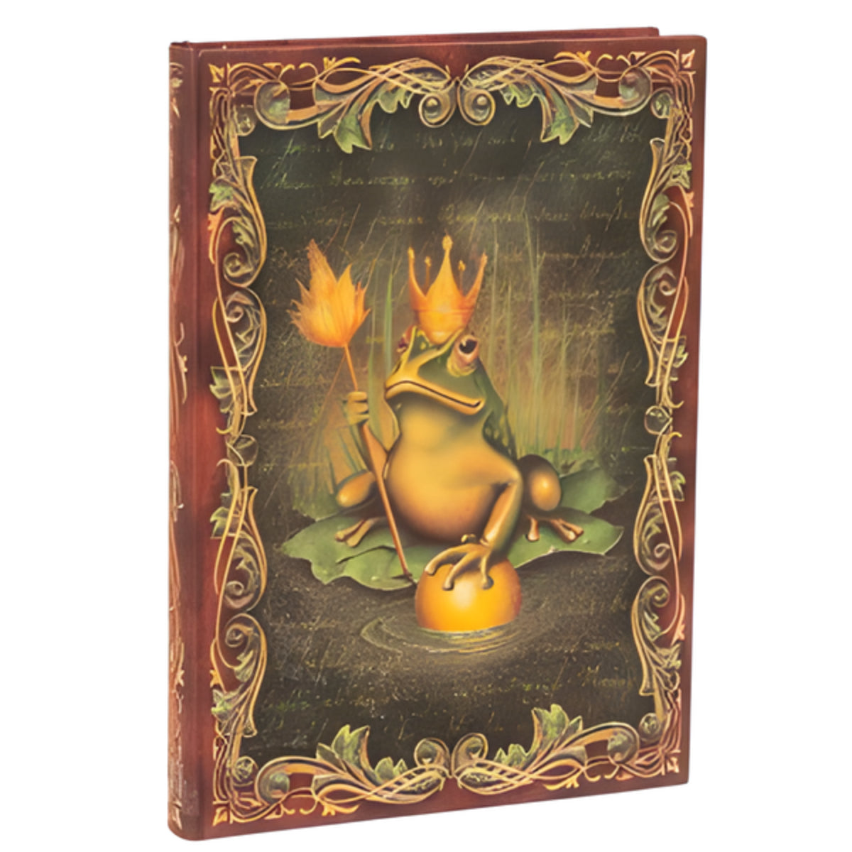 Caderno Paperblanks The Brothers Grimm Frog Prince Capa Dura Midi 120g 13x18cm 144 Paginas Pautado