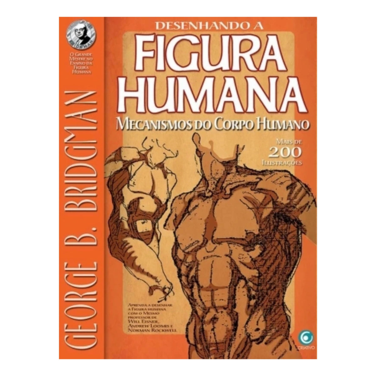 Livro Desenhando a Figura Humana - a Máquina Humana - George B. Bridgman - Criativo
