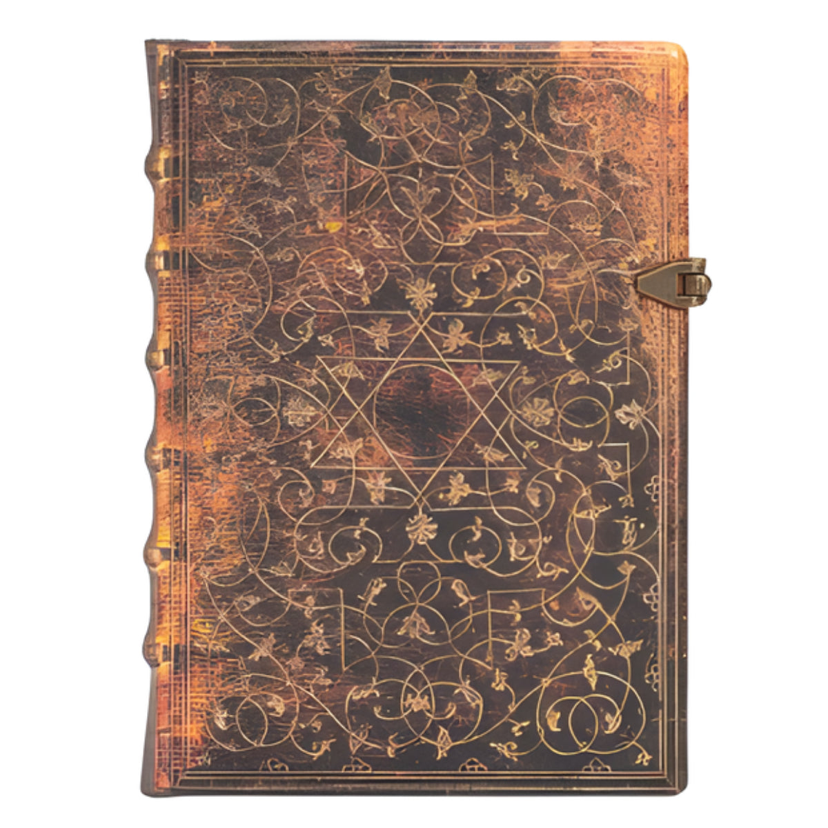 Caderno Paperblanks Grolier Capa Dura Midi 120g 13x18cm 240 Paginas Pautado