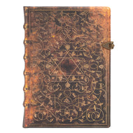 Caderno Paperblanks Grolier Capa Dura Midi 120g 13x18cm 240 Paginas Pautado
