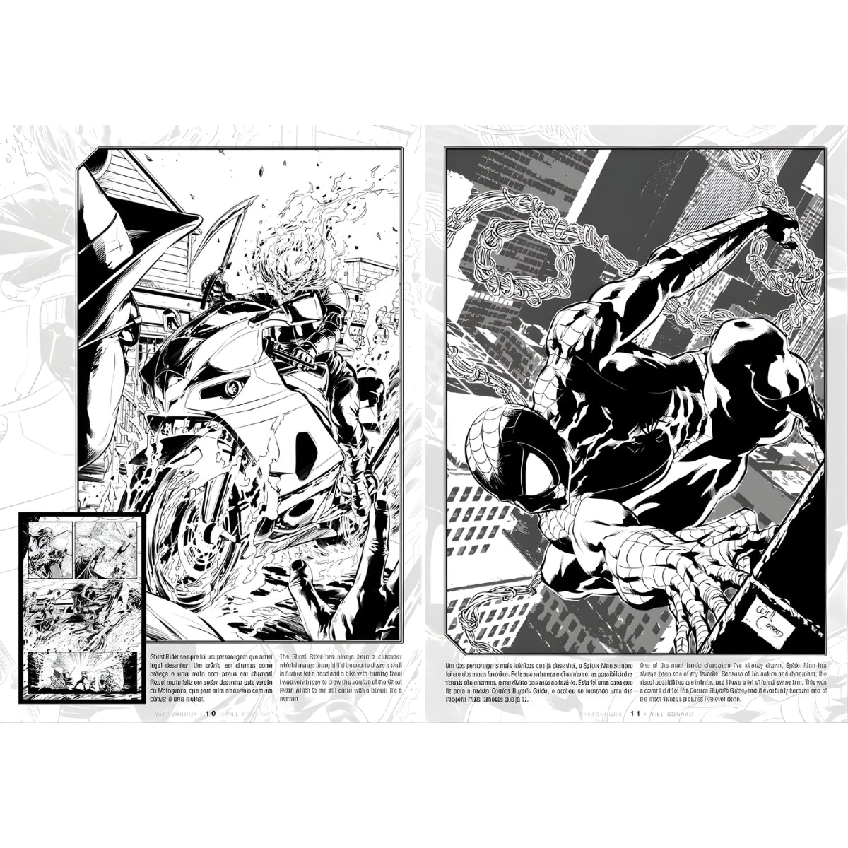 Livro Sketchbook Ii - Mike Deodato Jr. - Criativo