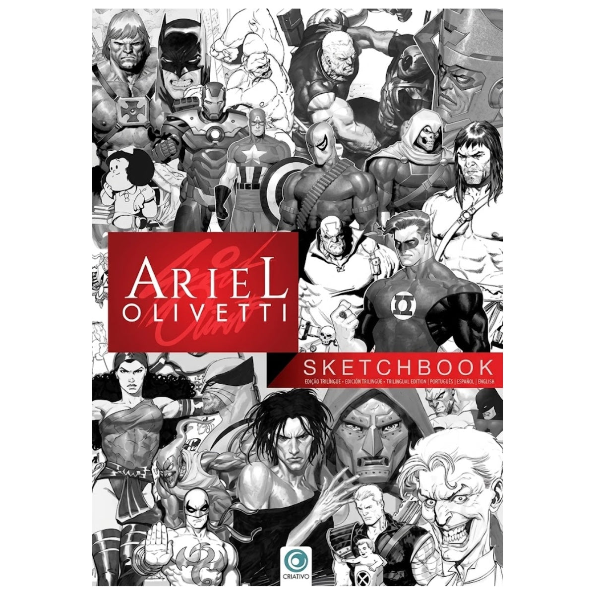 Livro Sketchbook - Luke Ross - Criativo