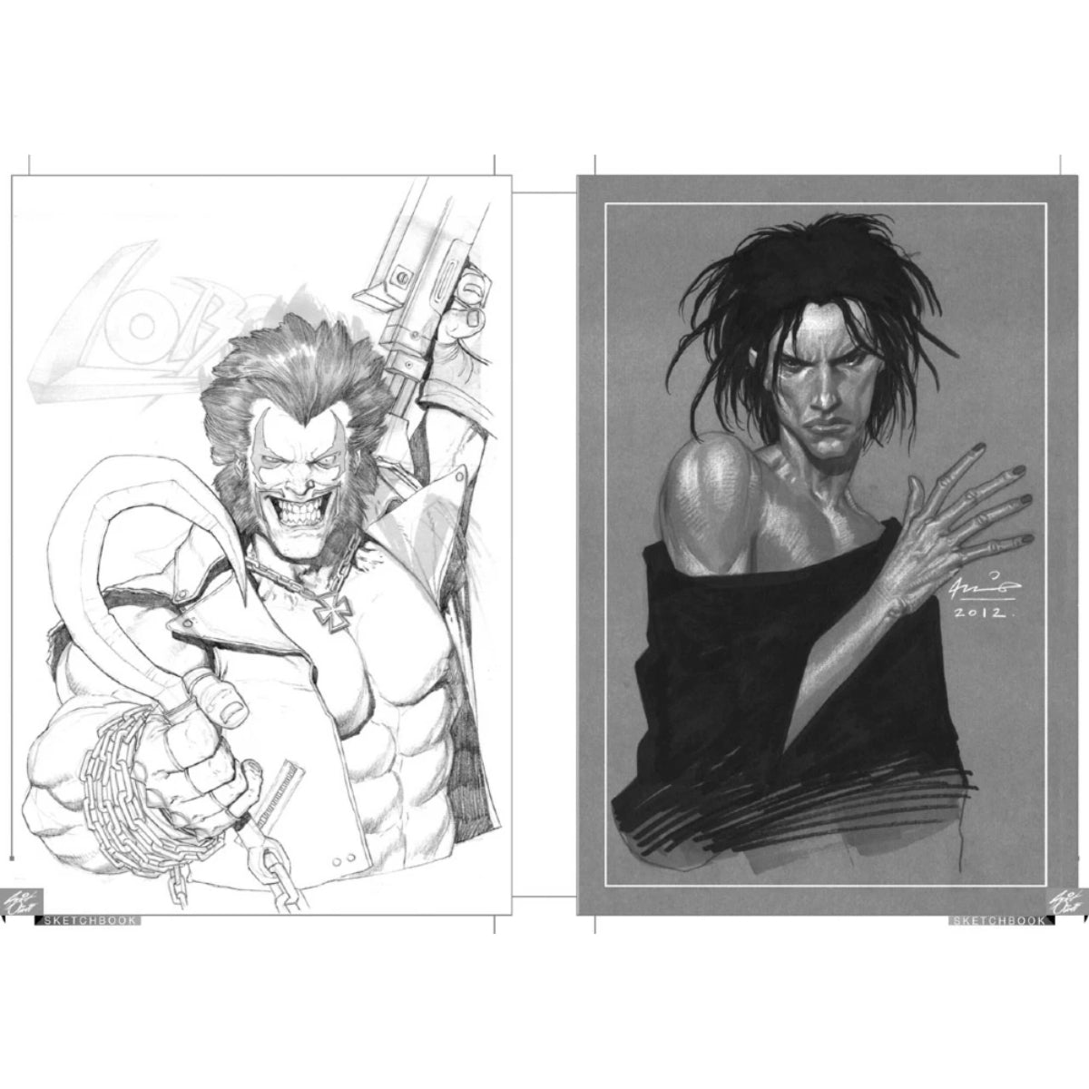 Livro Sketchbook - Luke Ross - Criativo