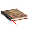 Caderno Paperblanks The Chanin Spiral Cara Dura Midi 120g 13x18cm 144 Paginas Pautado 