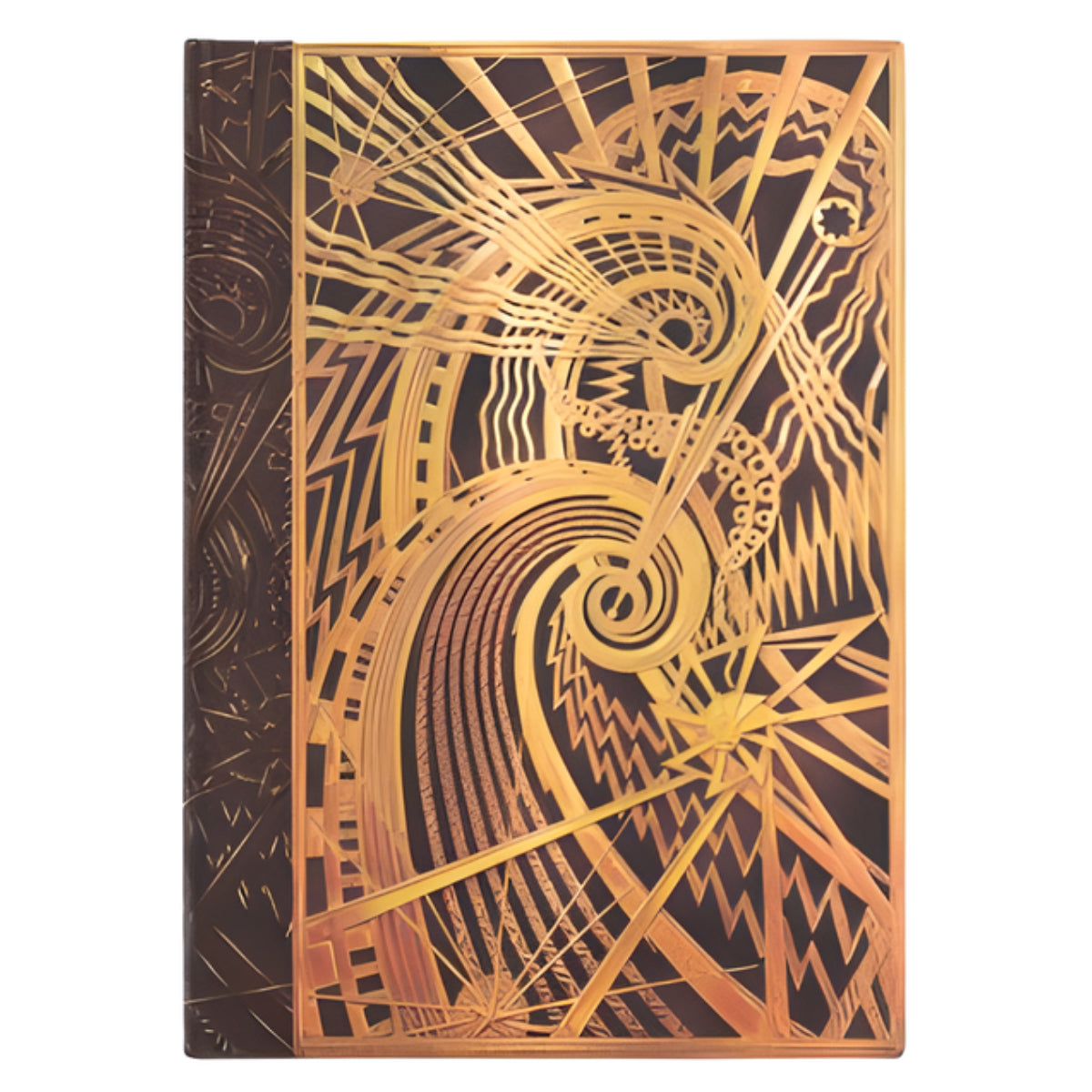Caderno Paperblanks The Chanin Spiral Cara Dura Midi 120g 13x18cm 144 Paginas Pautado 