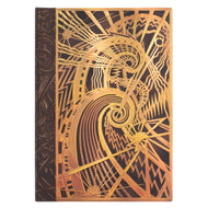 Caderno Paperblanks The Chanin Spiral Cara Dura Midi 120g 13x18cm 144 Paginas Pautado