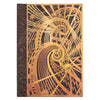 Caderno Paperblanks The Chanin Spiral Cara Dura Midi 120g 13x18cm 144 Paginas Pautado 