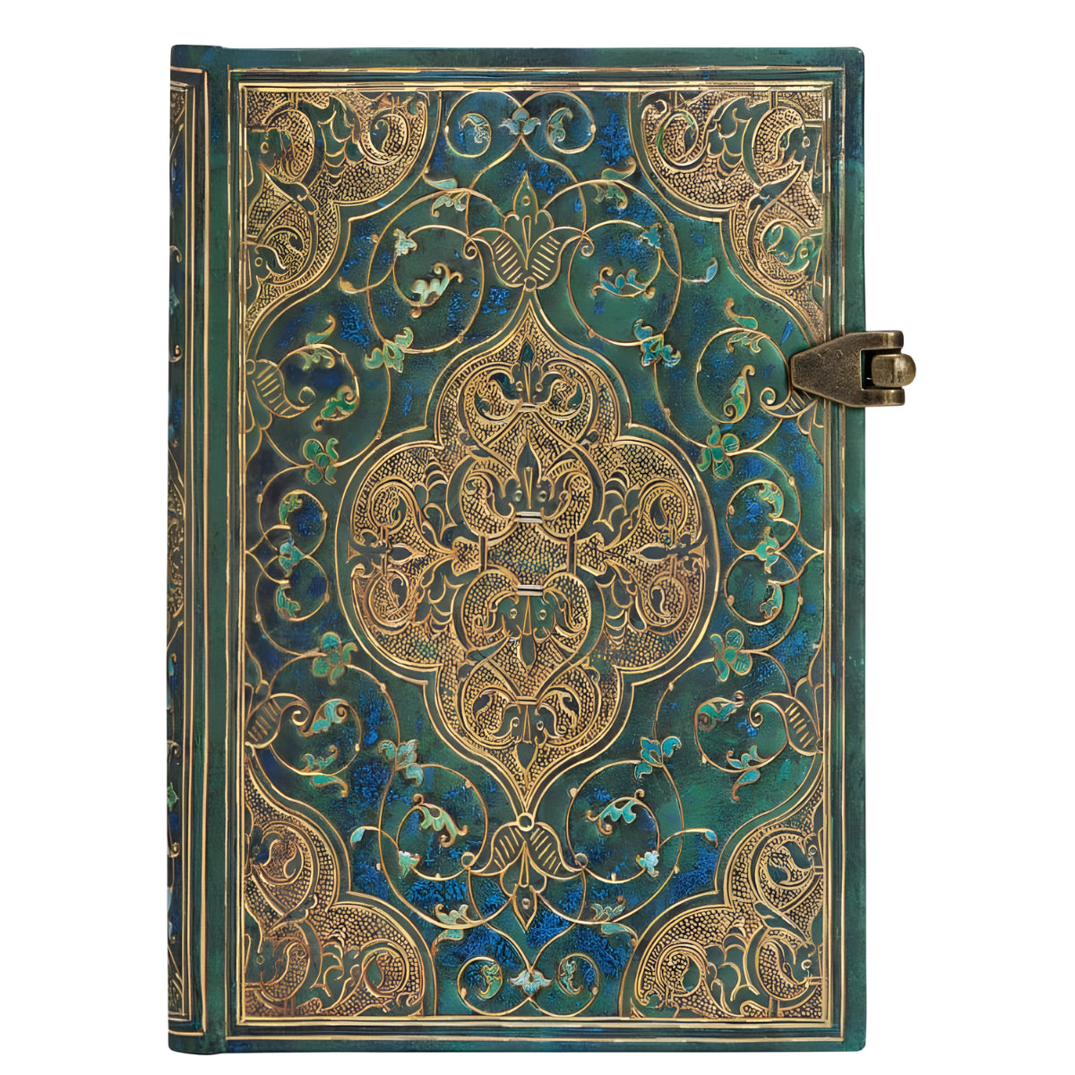 Caderno Paperblanks Turquoise Chronicles Mini 120g 9,5x14cm 240 Paginas Pautado