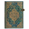 Caderno Paperblanks Turquoise Chronicles Mini 120g 9,5x14cm 240 Paginas Pautado