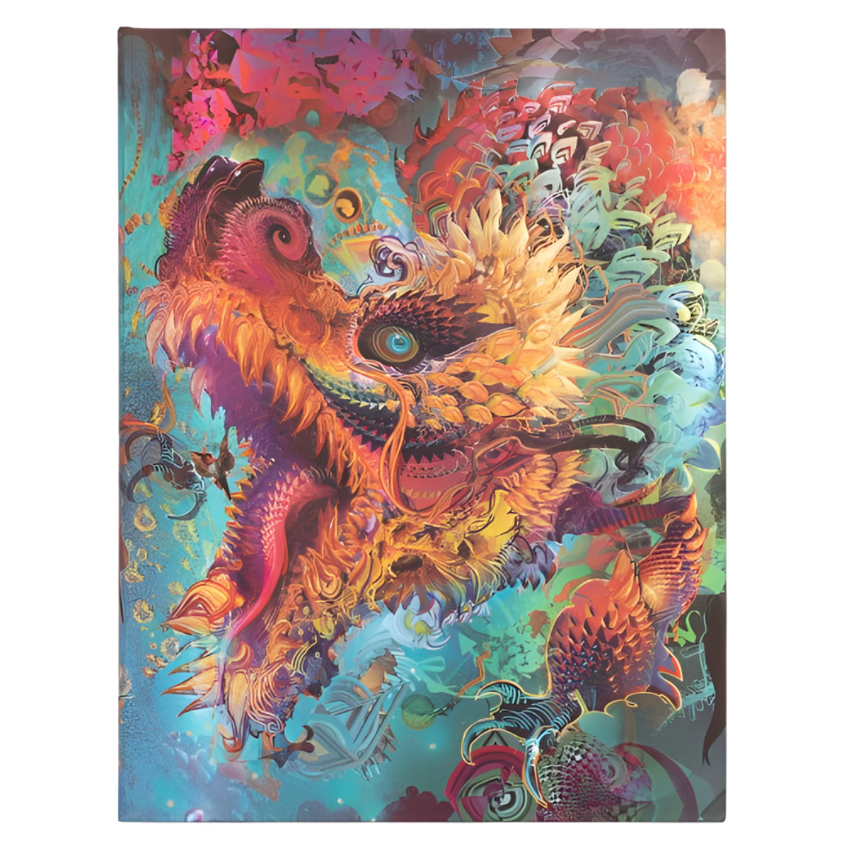 Caderno Paperblanks Humming Dragon Capa Dura Mini 85g 9x14cm 176 Paginas Pautado