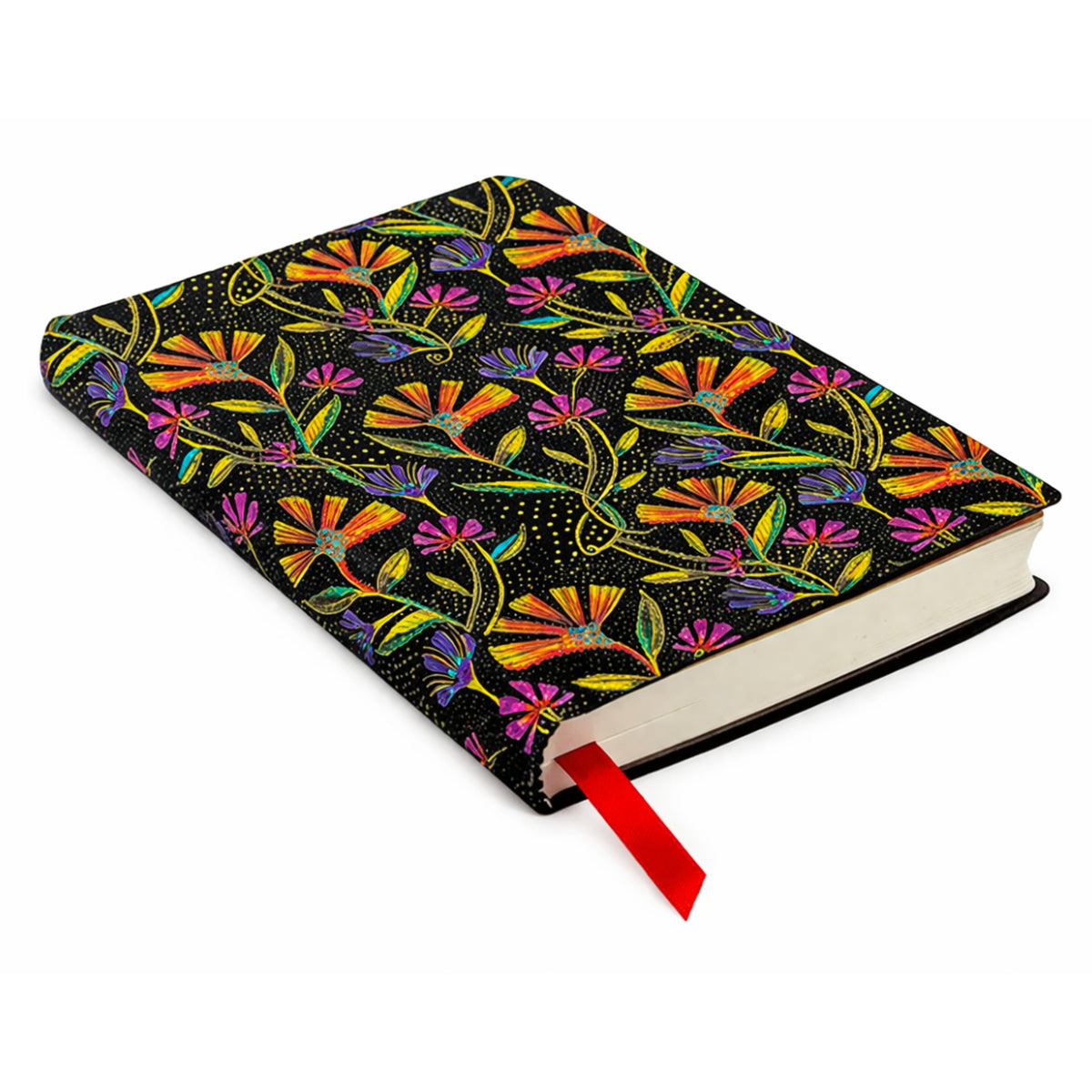 Caderno Paperblanks Wild Flowers Capa Flexivel Mini 80g 9,5x14cm 208 Paginas Pautado
