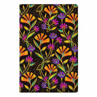Caderno Paperblanks Wild Flowers Capa Flexivel Mini 80g 9,5x14cm 208 Paginas Pautado