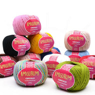 Fio Amigurumi Algodão Mercerizado Crochê Tricô 125g 254m Tex 492 - Círculo
