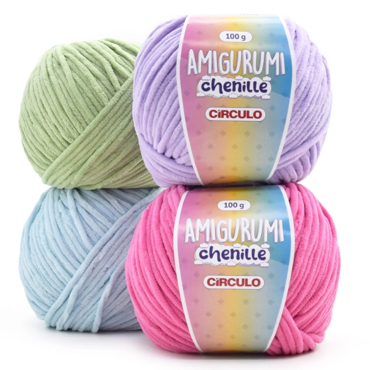 Fio Amigurumi Chenille 100g 110m Tex909