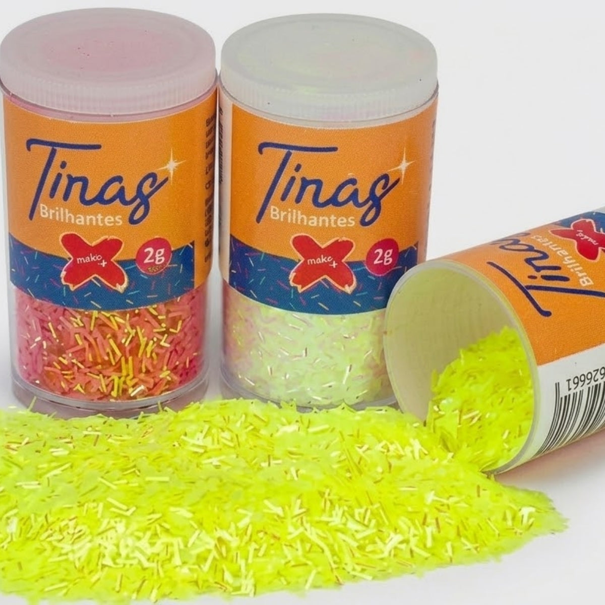 Tiras Glitter 2g - Make+
