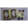 Marca Pagina Paperblanks Slytherin Harry Potter 4x18,5cm Texturizado