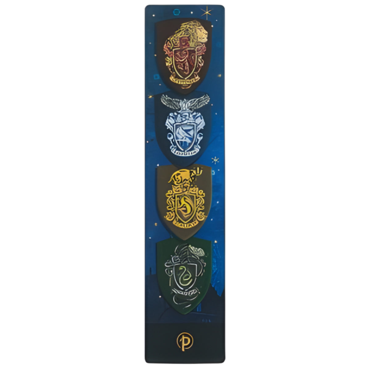 Marca Pagina Paperblanks Legends Of Hogwarts Harry Potter 4x18,5cm Texturizado