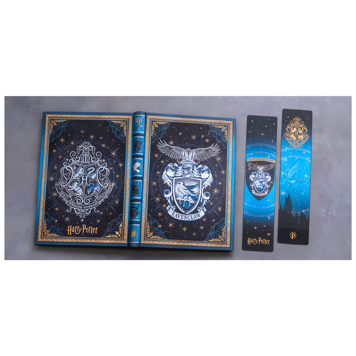 Marca Pagina Paperblanks Ravenclaw Harry Potter 4x18,5cm Texturizado