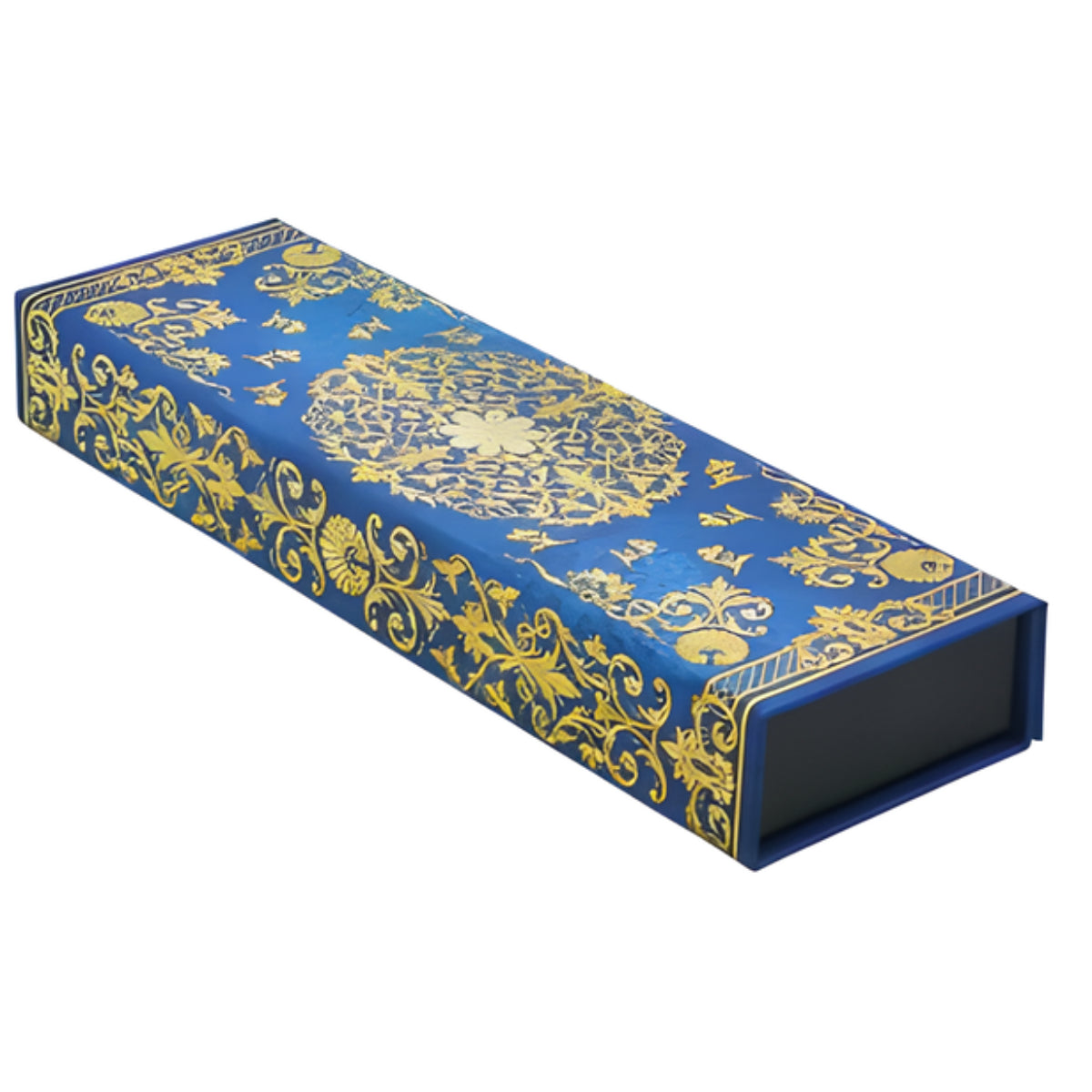 Estojo Paperblanks Silk Sky 22x6,8x3cm com Fecho Magnetico