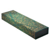 Estojo Paperblanks Emerald Flower 22x6,8x3cm com Fecho Magnetico
