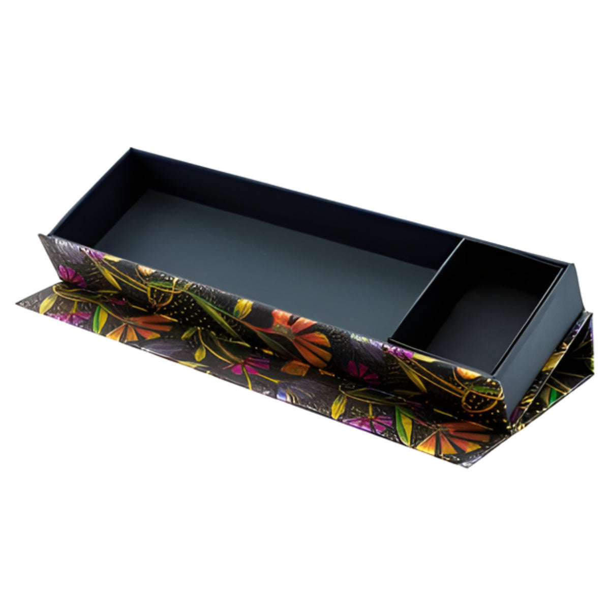 Estojo Paperblanks Wild Flowers 22x6,8x3cm com Fecho Magnetico