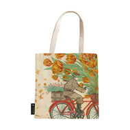 Bolsa Tote de Algodão Holland Spring 38x38cm para Uso Diário - Paperblanks
