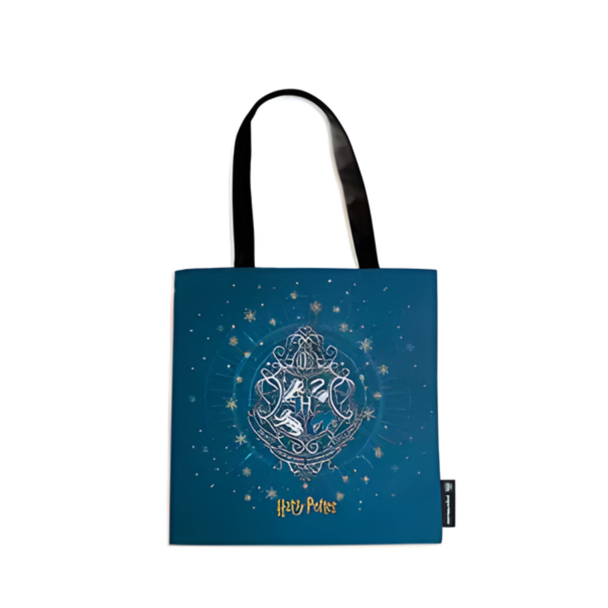 Bolsa Canvas Bag Paperblanks Ravenclaw Harry Potter 38x38cm em Algodão com Bolso Interno