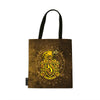 Bolsa Canvas Bag Paperblanks Hufflepuff Harry Potter 38x38cm em Algodão com Bolso Interno