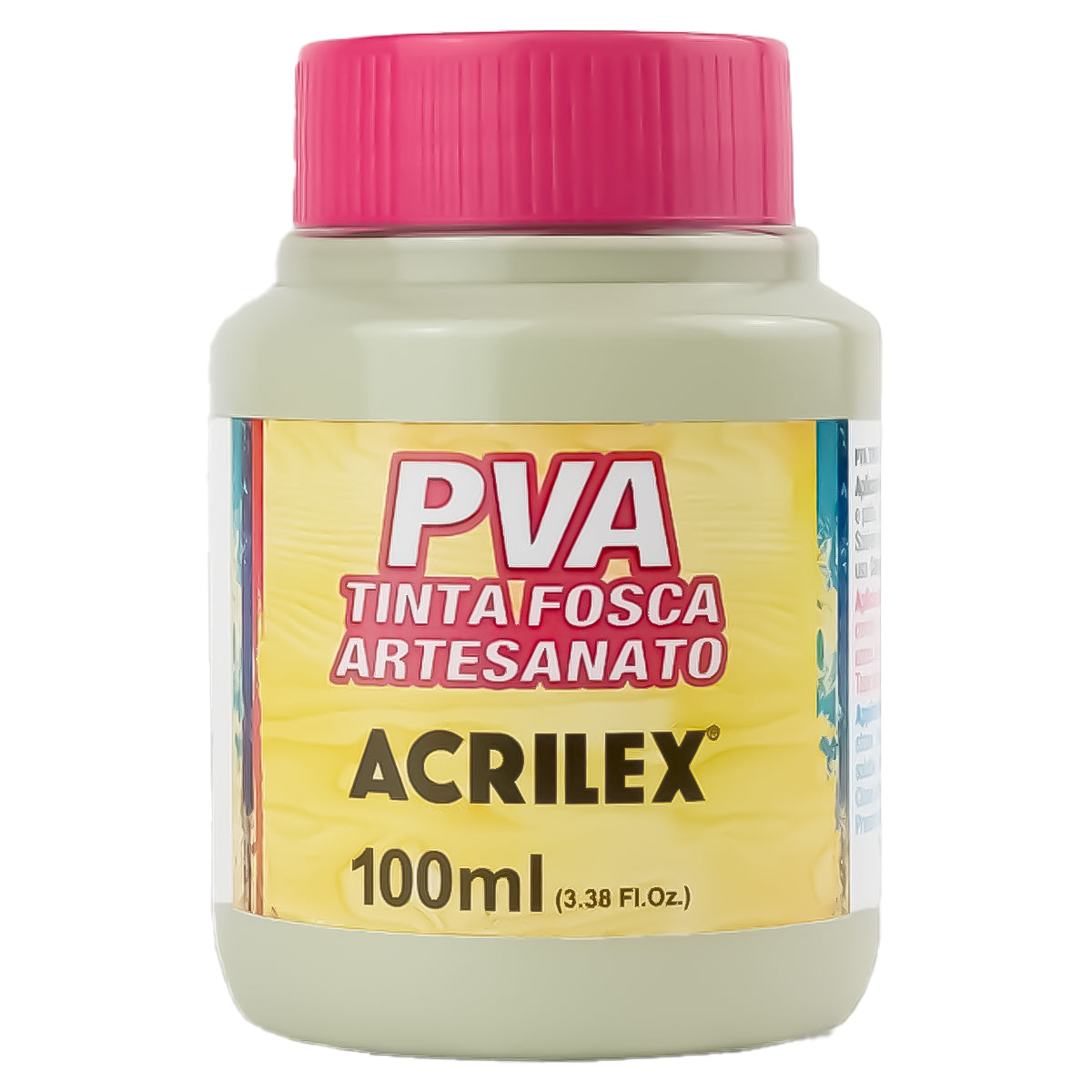 Tinta Pva para Artesanato Acrilex Fosca 100ml