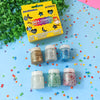 Tinta Confetti Acrilex com 6 Cores 15ml - 02415
