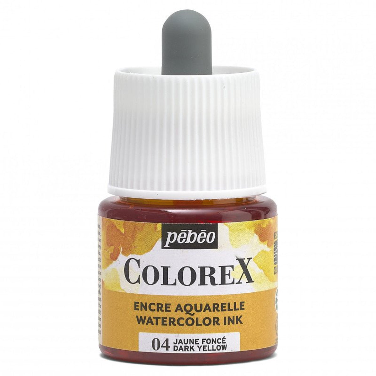 228735-tinta-para-aquarela-pebeo-colorex-45ml-dark-yellow-557113