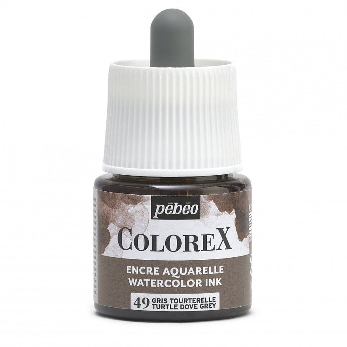 228774-tinta-para-aquarela-pebeo-colorex-45ml-turtle-dov-grey-557245