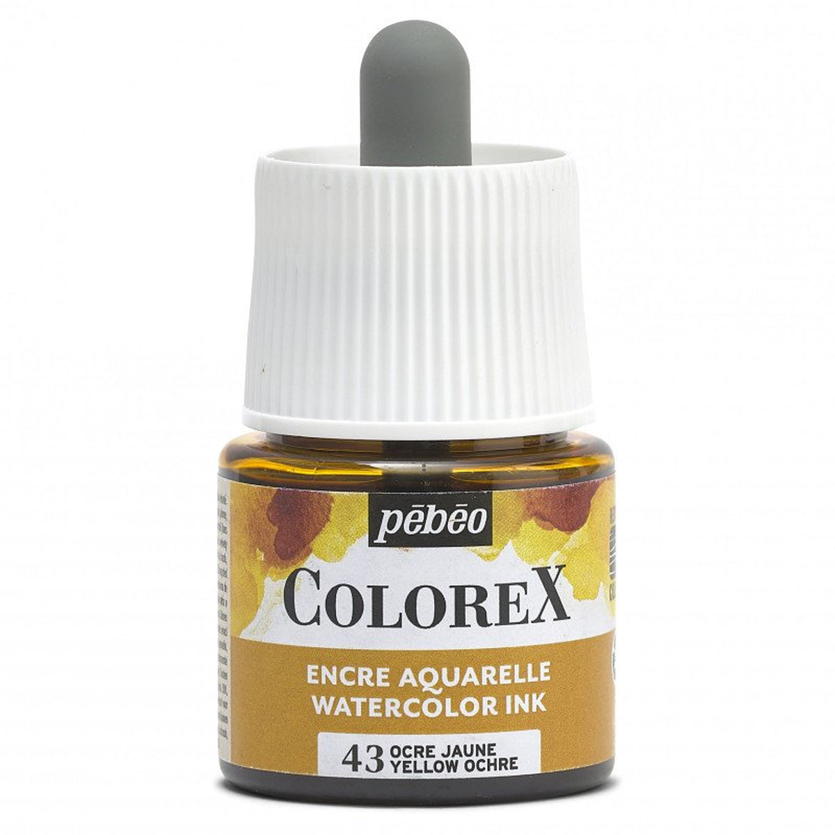 228781-tinta-para-aquarela-pebeo-colorex-45ml-yellow-ochre-557227