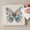 Transfer de Imagem Tiny Pct 5 Borboleta Branca 9,8x15cm para Artesanato e Decoração Tit-030 - Litoarte